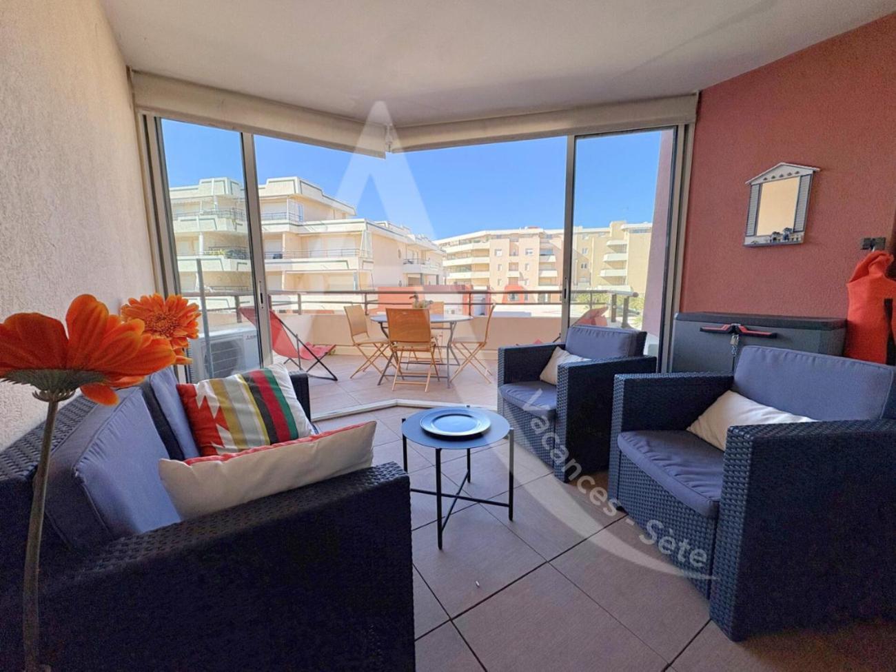 4 Pers, 1 Chambre, Plages Et Commerces A Pied Sète Extérieur photo